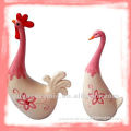ceramic chicken and duck decorations